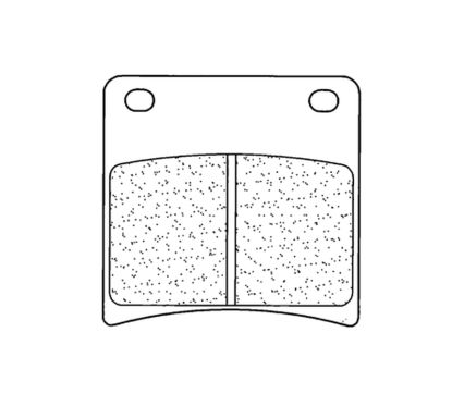 Plaquettes de frein CL BRAKES route métal fritté - 2281A3+