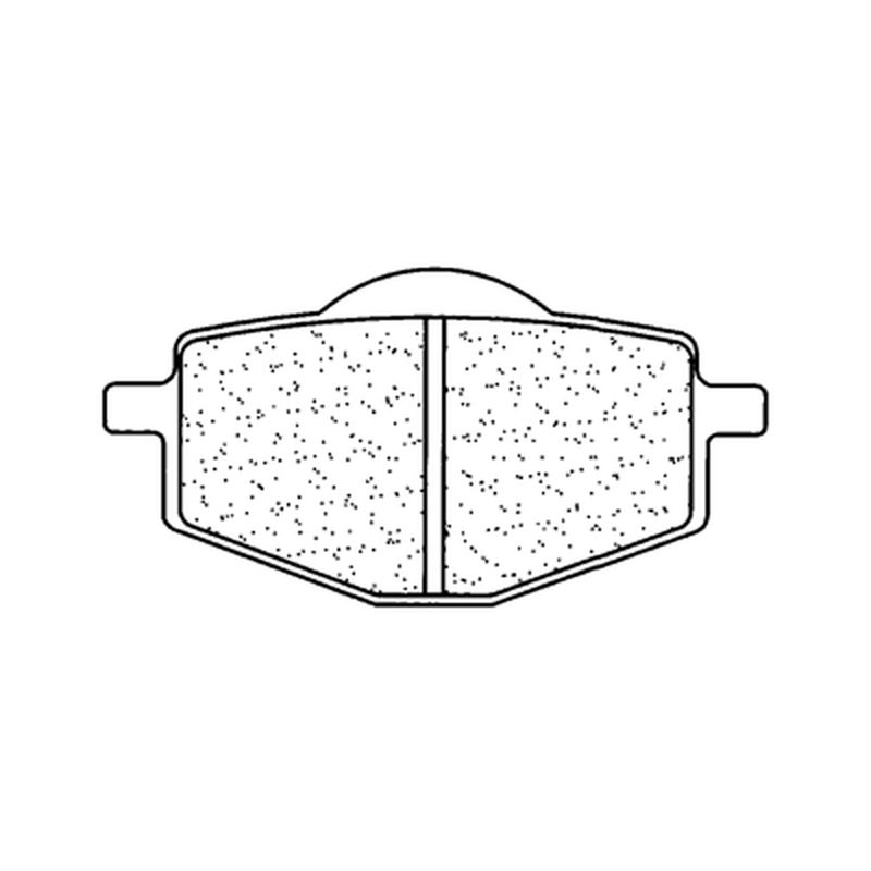 Plaquettes de frein CL BRAKES route métal fritté - 2284A3+