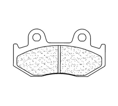 Plaquettes de frein CL BRAKES route métal fritté - 2451S4