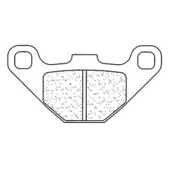 Plaquettes de frein CL BRAKES Quad métal fritté - 2466ATV1