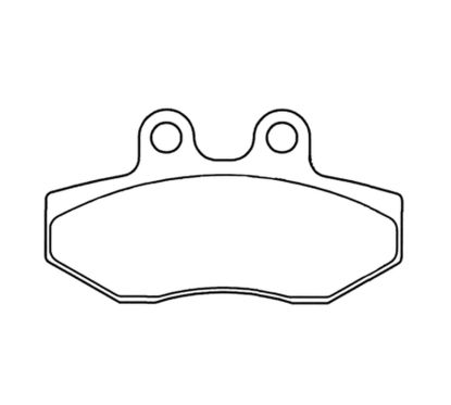 Plaquettes de frein CL BRAKES Maxi Scooter métal fritté - 3069MSC