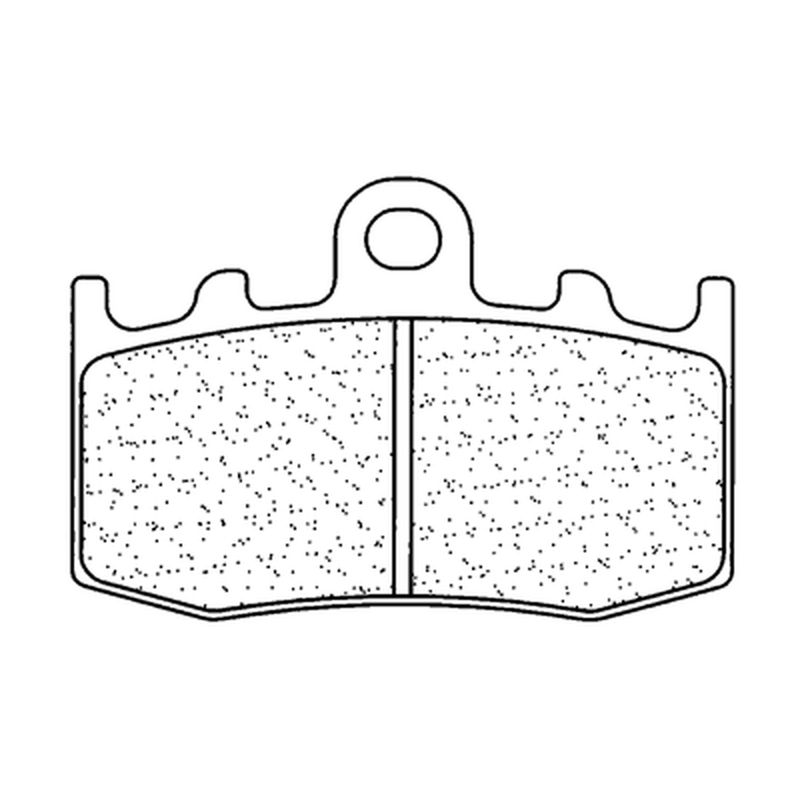 Plaquettes de frein CL BRAKES route métal fritté - 1101A3+