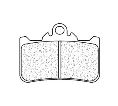 Plaquettes de frein CL BRAKES route métal fritté - 1276A3+