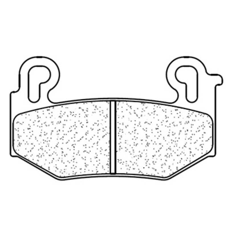 Plaquettes de frein CL BRAKES route métal fritté - 1280XBK5