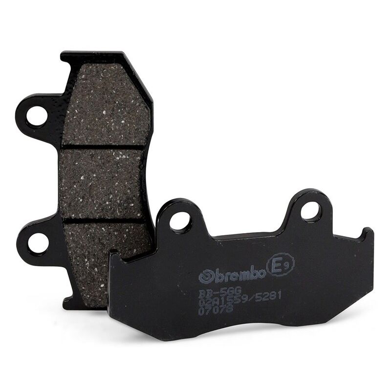 Plaquettes de frein BREMBO Scooter carbone céramique - 07078CC Plaquettes de frein BREMBO Scooter carbone céramique - 07078CC