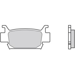Plaquettes de frein BREMBO Off-Road métal fritté - 07HO58SD