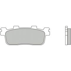Plaquettes de frein BREMBO Scooter carbone céramique - 07069CC