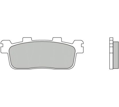 Plaquettes de frein BREMBO Scooter carbone céramique - 07069CC