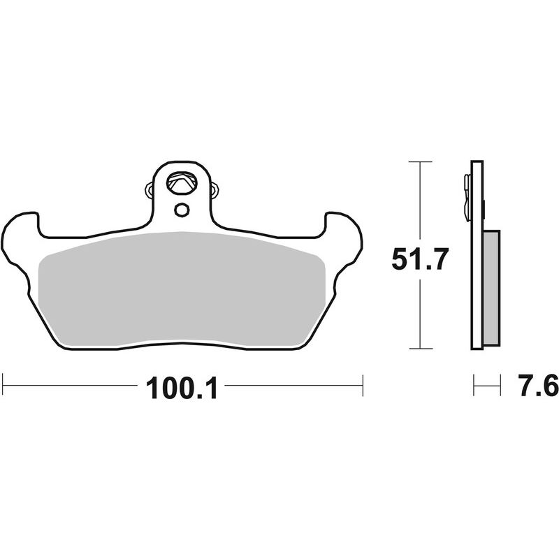 Plaquettes de frein BREMBO route carbone céramique - 07BB1606 Plaquettes de frein BREMBO route carbone céramique - 07BB1606