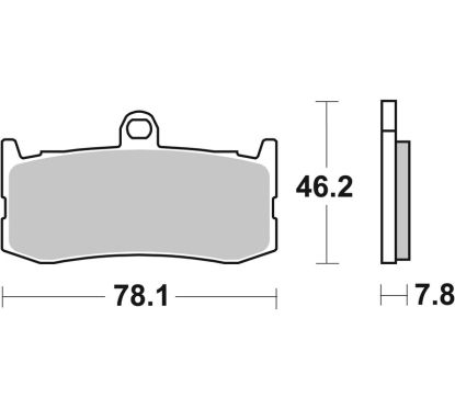 Plaquettes de frein BREMBO carbone céramique - 07GR06RC