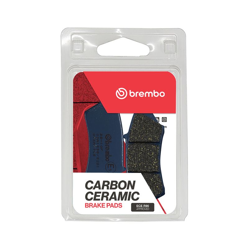 Plaquettes de frein BREMBO route carbone céramique - 07KA1705 Plaquettes de frein BREMBO route carbone céramique - 07KA1705