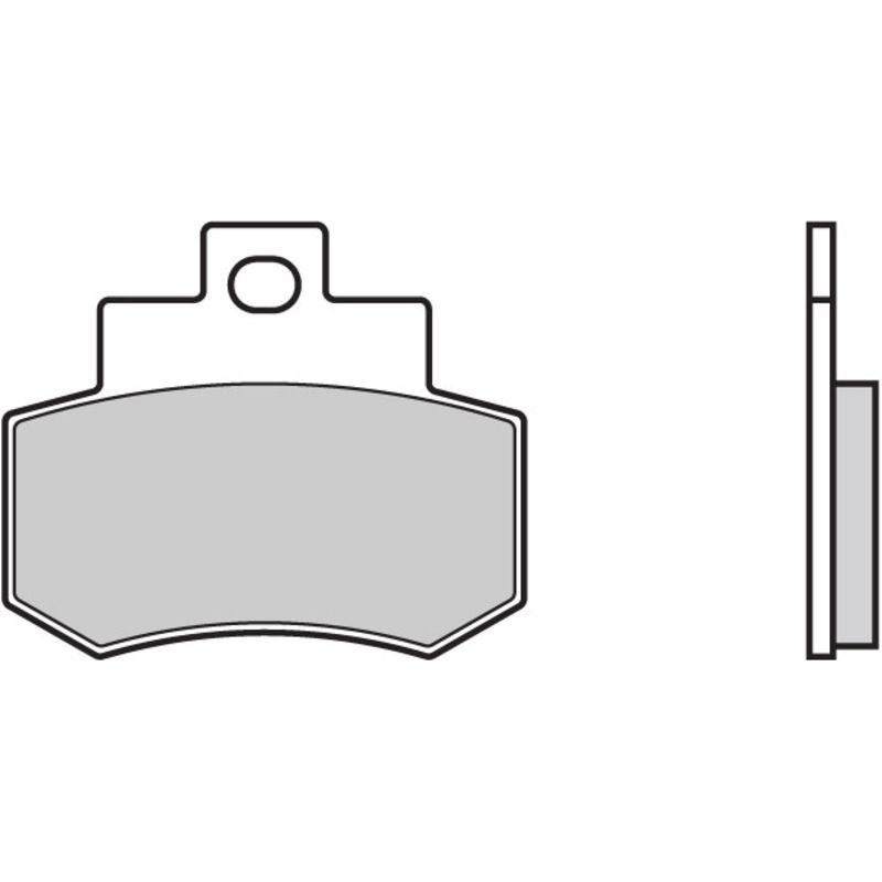 Plaquettes de frein BREMBO Scooter carbone céramique - 07051 Plaquettes de frein BREMBO Scooter carbone céramique - 07051
