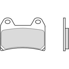 Plaquettes de frein BREMBO route carbone céramique - 07BB1907