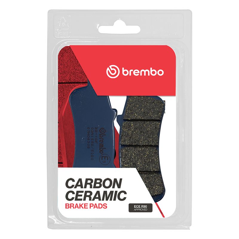 Plaquettes de frein BREMBO route carbone céramique - 07HO4308 Plaquettes de frein BREMBO route carbone céramique - 07HO4308