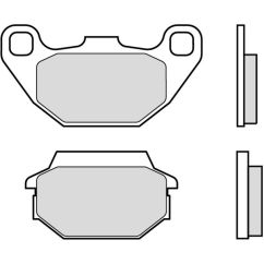 Plaquettes de frein BREMBO Scooter carbone céramique - 07022