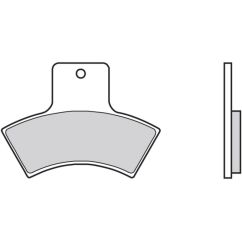 Plaquettes de frein BREMBO Off-Road métal fritté - 07PO04SD