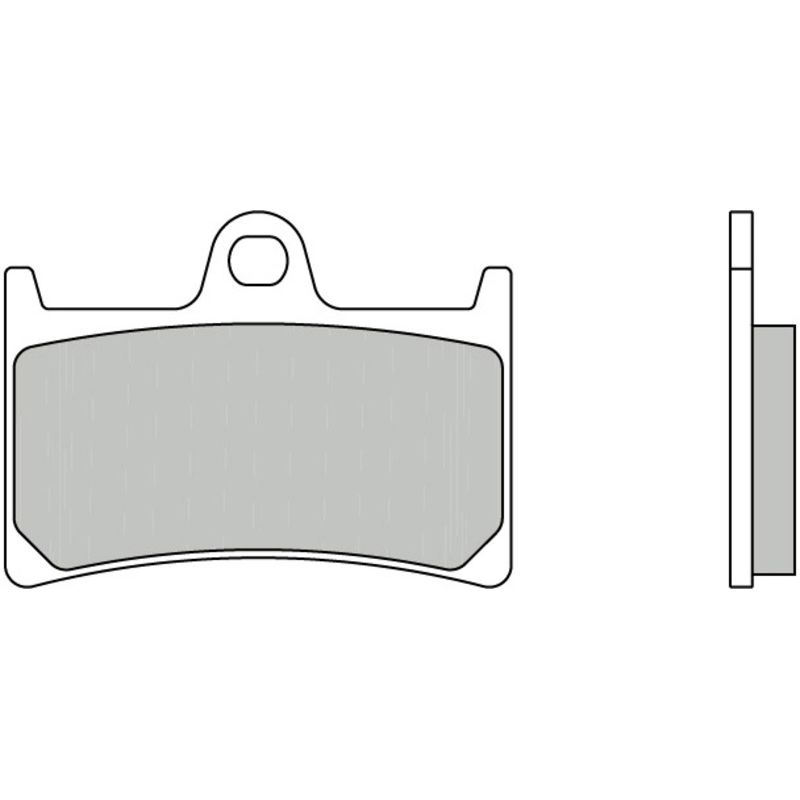 Plaquettes de frein BREMBO Scooter carbone céramique - 07077CC Plaquettes de frein BREMBO Scooter carbone céramique - 07077CC