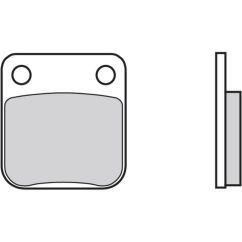 Plaquettes de frein BREMBO route carbone céramique - 07HO0906