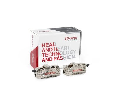 Paire d'étrier de frein avant radial BREMBO UPGRADE GP4-MS 4 pistons Ø30mm