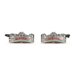 Paire d'étrier de frein avant axial BREMBO UPGRADE GP4-MS 4 pistons Ø30mm