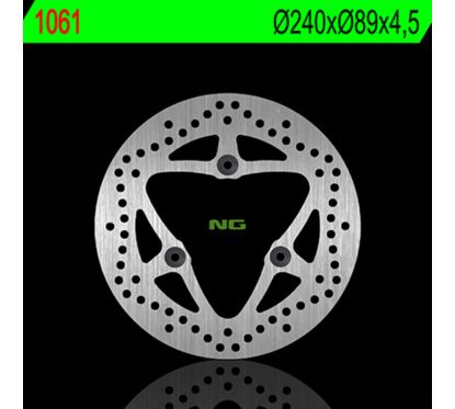 Disque de frein NG BRAKES rond fixe
