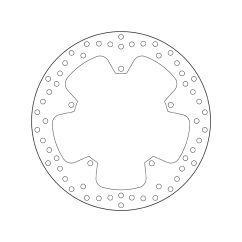 Disque de frein BREMBO Serie Oro rond fixe Disque de frein BREMBO Serie Oro rond fixe