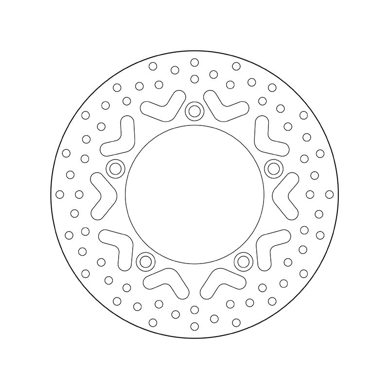 Disque de frein BREMBO Série Oro fixe - 68B40794