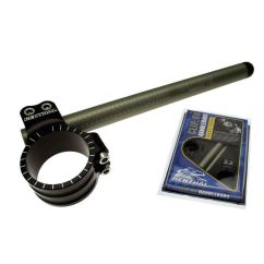Guidons bracelet RENTHAL Original Ø53mm hauteur +0mm déport +40mm/7° noir