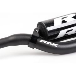 Guidon conique avec barre transversale RFX Pro Series F8 RC Mini - 28,6 mm - noir