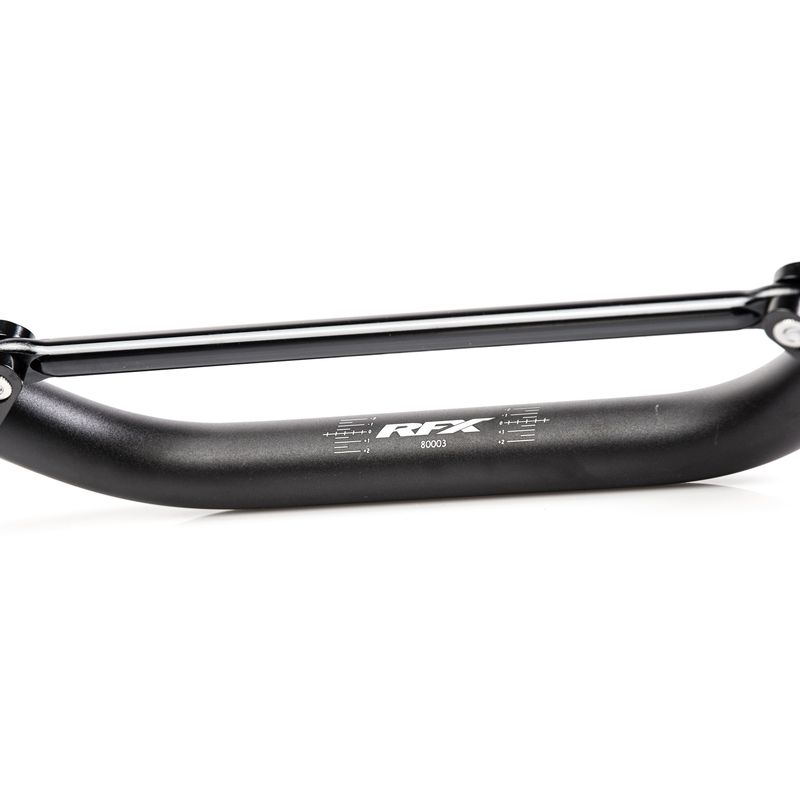 Guidon conique avec barre transversale RFX Pro Series F8 RC High - 28,6 mm - noir