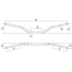 Guidon bas DOMINO