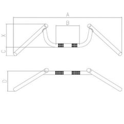 Guidon TOMMASELLI Condor Plus