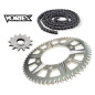 Kit Chaine STUNT - 15x60 - CB500 94-03 HONDA Chaine Grise