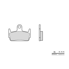 Plaquettes de frein BREMBO - 07016CC - Carbone céramique avant