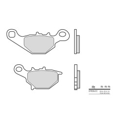 Plaquettes de frein BREMBO - 07036CC - Carbone céramique avant