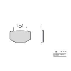 Plaquettes de frein BREMBO - 07047CC - Carbone céramique avant