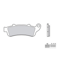 Plaquettes de frein BREMBO - 07072CC - Carbone céramique avant