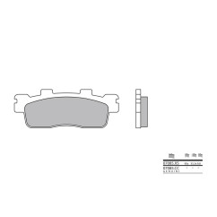 Plaquettes de frein BREMBO - 07085CC - Carbone-ceramique