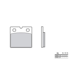 Plaquettes de frein BREMBO - 07BB21 07 - Organique