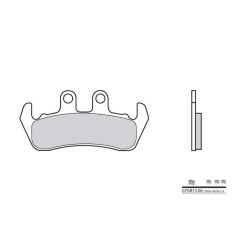 Plaquettes de frein BREMBO - 07GR15 06 - Organique