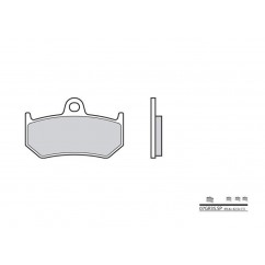 Plaquettes de frein BREMBO - 07GR35 SP - Métal fritté