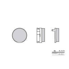 Plaquettes de frein BREMBO - 07HO08 31 - Organique