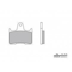 Plaquettes de frein BREMBO - 07SU25 SP - Métal fritté