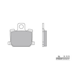 Plaquettes de frein BREMBO - 07YA06 09 - Organique