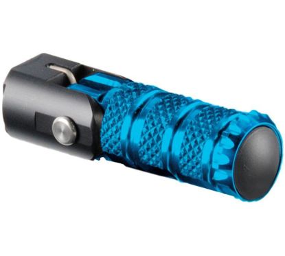 Repose-pieds repliable LIGHTECH M8x25 bleu