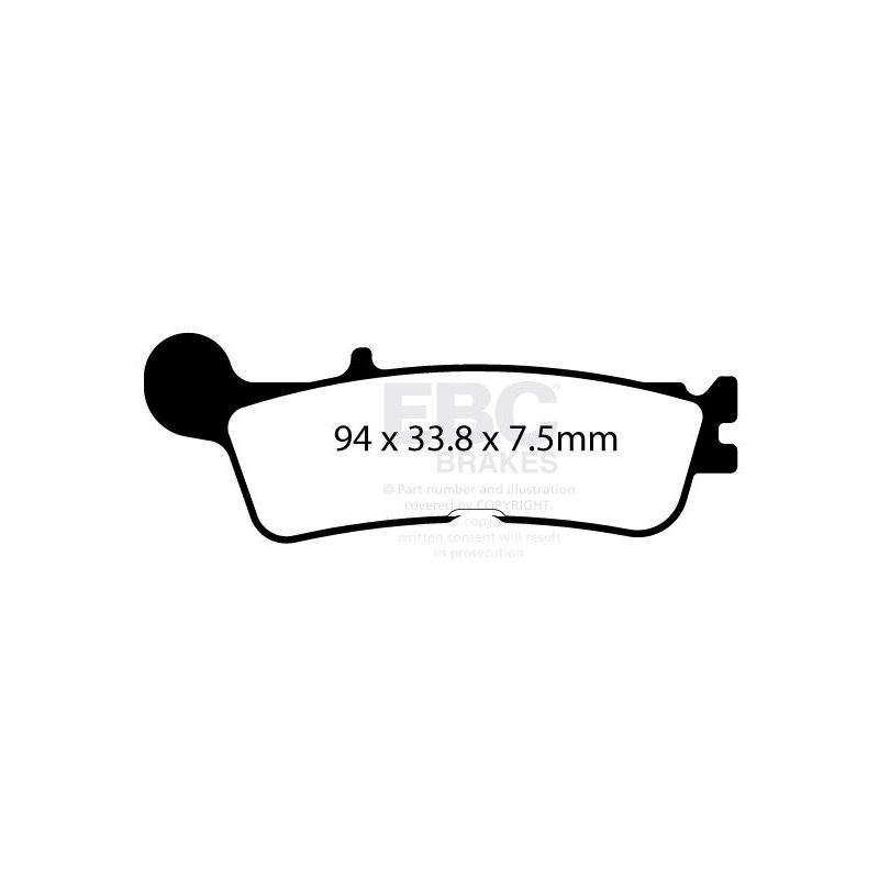 Plaquettes de frein TT Sport Carbon Fusion