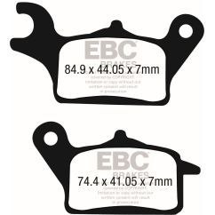 Plaquettes de frein pour scooter en carbone série SFAC