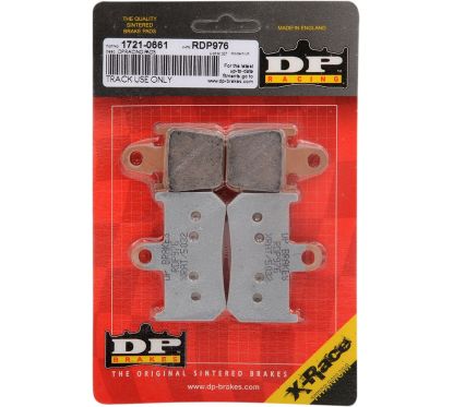 Plaquettes de frein frittées RDP X-Race Titanium
