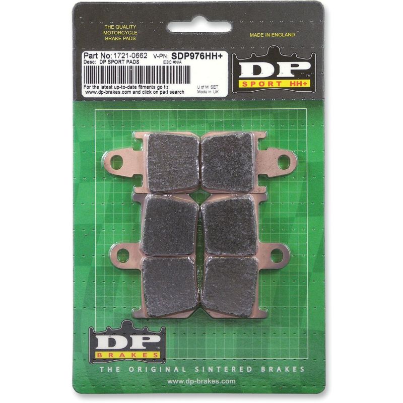 Plaquettes de frein frittées SDP Sport HH+
