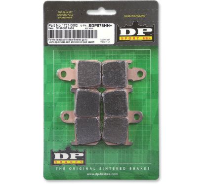 Plaquettes de frein frittées SDP Sport HH+